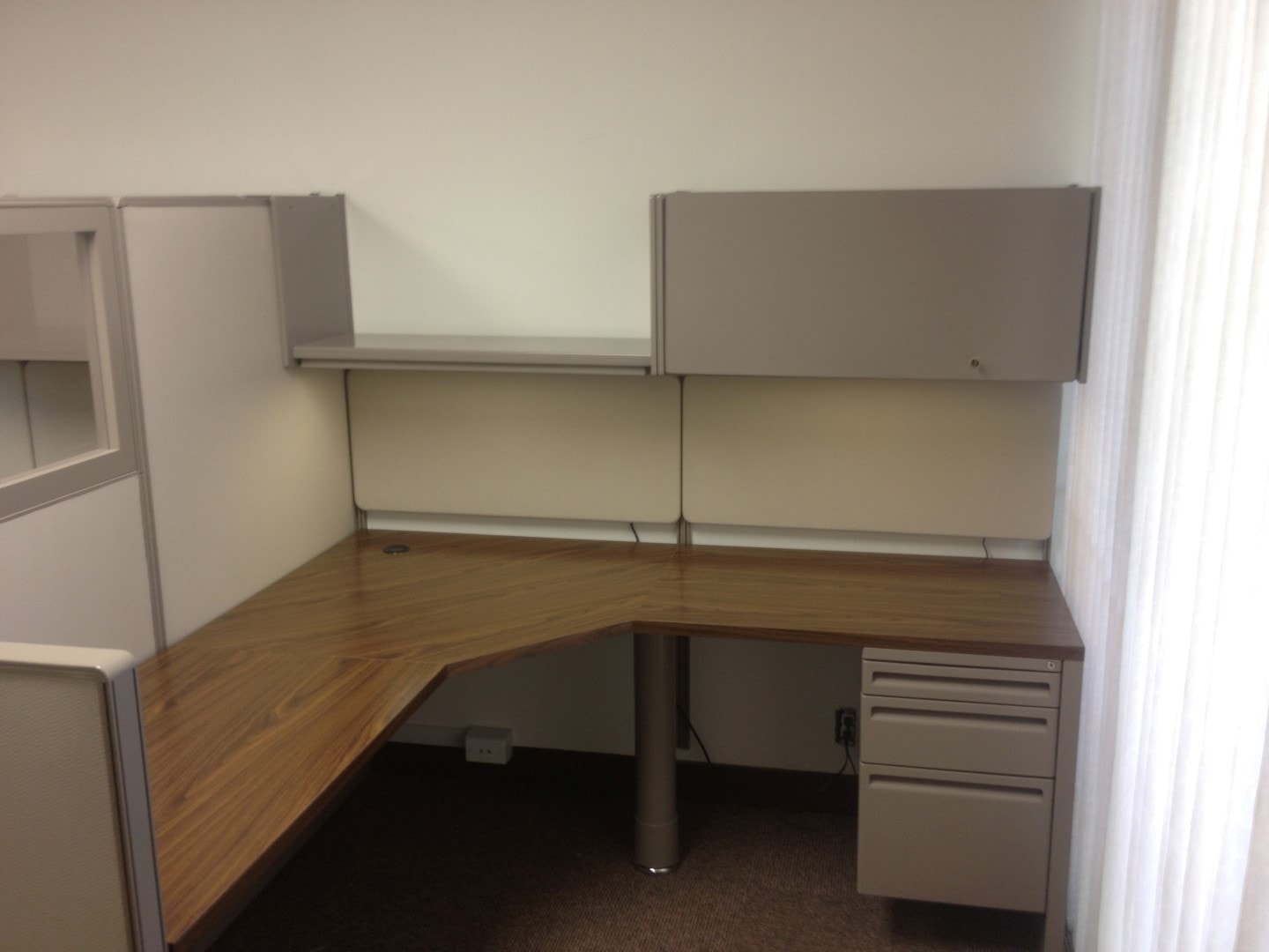 Cubicles in a private office